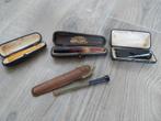 Sigarettenpijpjes in foedraal €12,50., Ophalen of Verzenden, Gebruikt, Sigarenbandjes