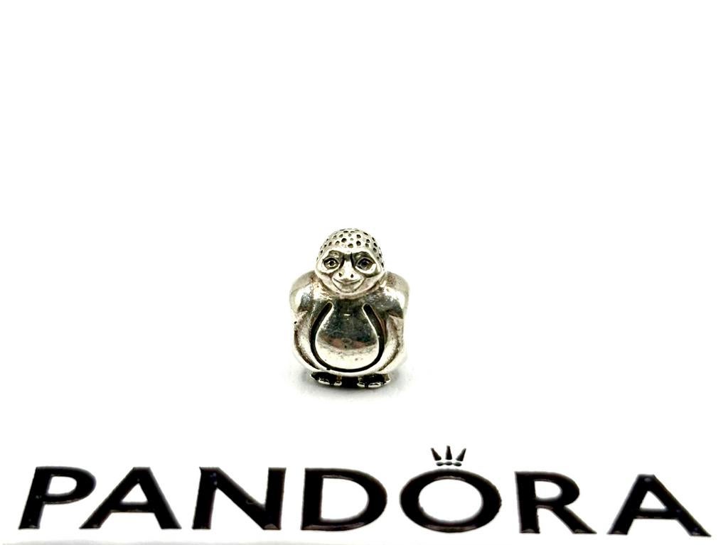 Zeldzame pinguin bedel origineel Pandora, Ophalen of Verzenden, Gebruikt, Zilver, Pandora