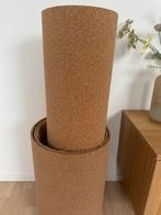 Twee rollen kurk voor prikbord, wanddecoratie of isolatie, Ophalen of Verzenden, Nieuw