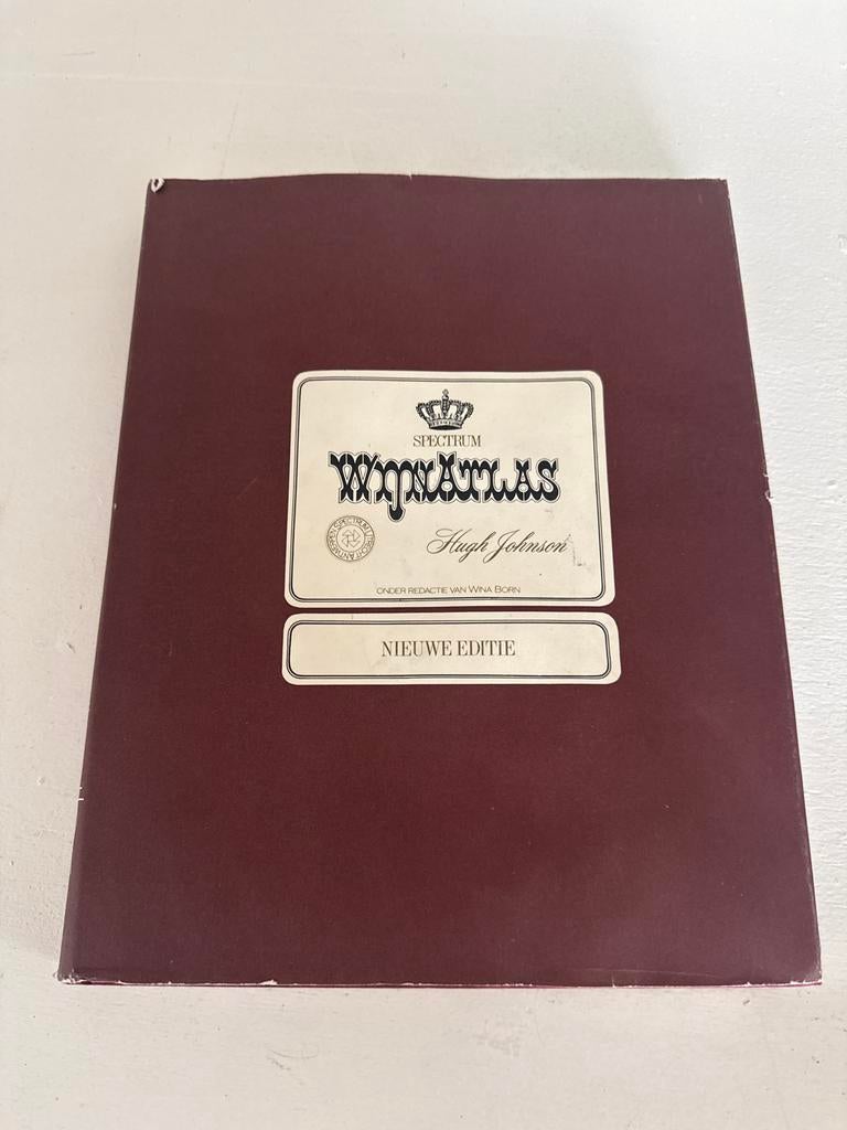 Spectrum Wijnatlas Hugh Johnson - Nieuwe Editie, Overige atlassen, 2000 tot heden, Ophalen of Verzenden, Zo goed als nieuw