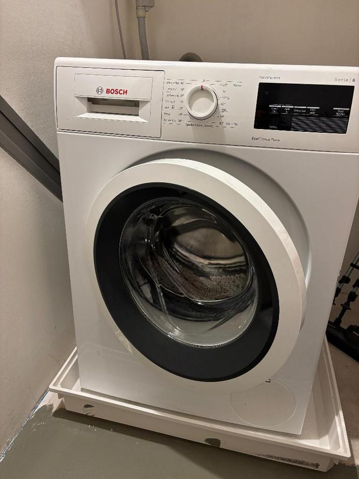 Bosch Ecosilence Drive wasmachine (met garantie), Witgoed en Apparatuur, Wasmachines, Zo goed als nieuw, 6 tot 8 kg, 85 tot 90 cm