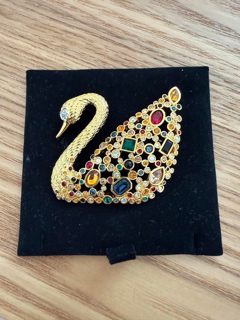 Origineel Swarovski sieraad met certificaat, Met kristal, Overige materialen, 4 tot 7 cm, Nieuw