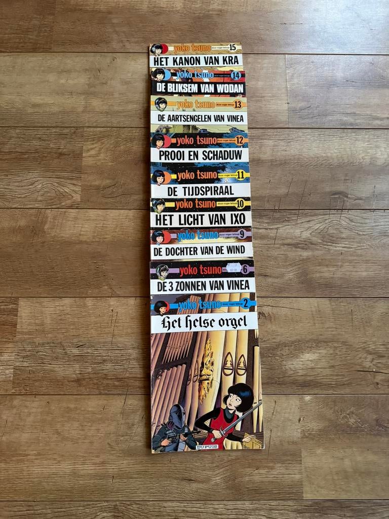 Yoko Tsuno strips (9 stuks), Meerdere comics, Ophalen of Verzenden, Zo goed als nieuw, Europa