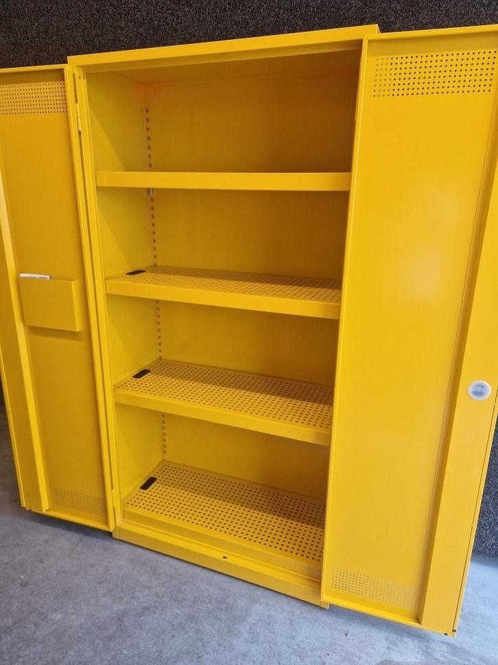 ALRECU Veiligheidskast PGS15 met 4x lekbak en 4x zeefrooster, Doe-het-zelf en Verbouw, Overige Doe-het-zelf en Verbouw, Nieuw