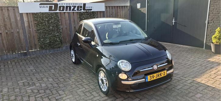 Fiat 500 1.2 Sport PANORAMADAK , LEER , AIRCO (bj 2009), Auto's, Fiat, Bedrijf, Te koop, ABS, Airbags, Airconditioning, Alarm
