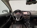Volvo V40 1.5 T3 Polar+ Sport Panorama|Leder|Automaat|LED|, Auto's, Volvo, Parkeerassistent, Zwart, 4 cilinders, Wit