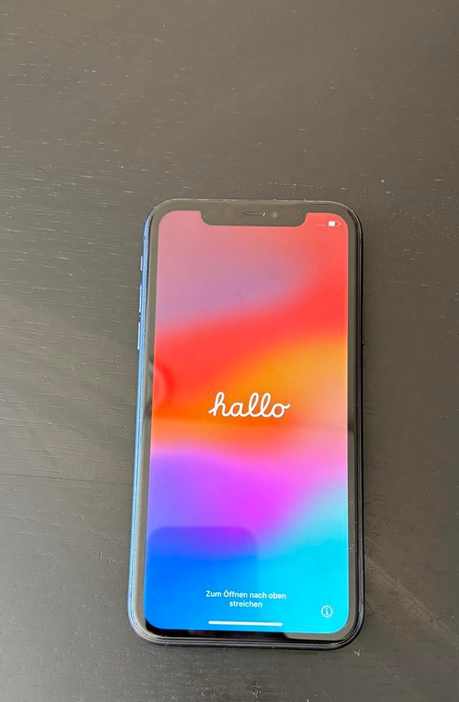 iPhone 11 Zwart met doos en kabel, Gebruikt, Zwart, 64 GB, Zonder simlock