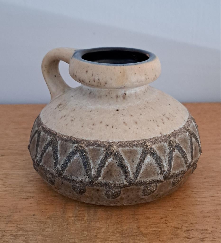 Vintage vaasje VEB Halbensleben 1429B, Ophalen of Verzenden