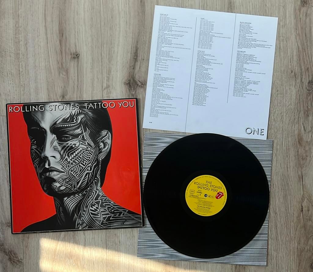 Rolling Stones - Tattoo You vinyl, Cd's en Dvd's, Vinyl | Rock, Ophalen of Verzenden, Gebruikt, 12 inch, Poprock