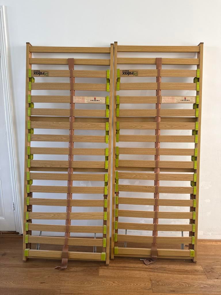 Pirelli Pirelax lattenbodem - verstelbaar, Huis en Inrichting, Ophalen, 90 cm, Tweepersoons, Zo goed als nieuw