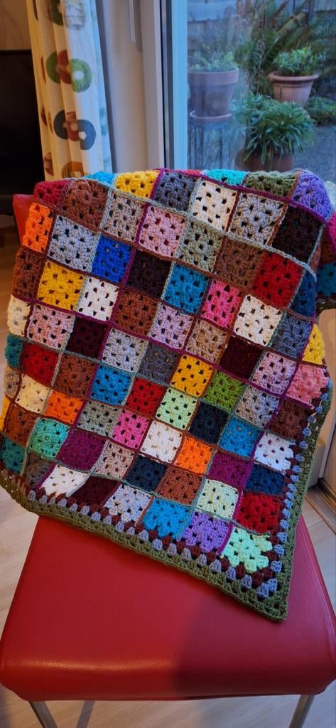 Gehaakt woondekentje, Ophalen of Verzenden