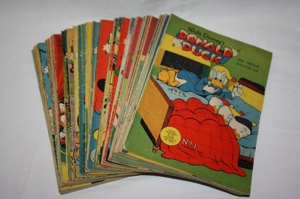 Donald Duck Jaargangen 1953 tot en met 2025 nieuw in folie, Complete serie of reeks, Ophalen of Verzenden, Zo goed als nieuw, Walt Disney