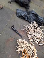 Magneetvisset met touw en pinpointer, Ophalen, Gebruikt