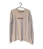 FW18 Supreme 1994 L/S Tee – Size Large – Natural / Off White, Maat 52/54 (L), Supreme, Ophalen of Verzenden, Gedragen