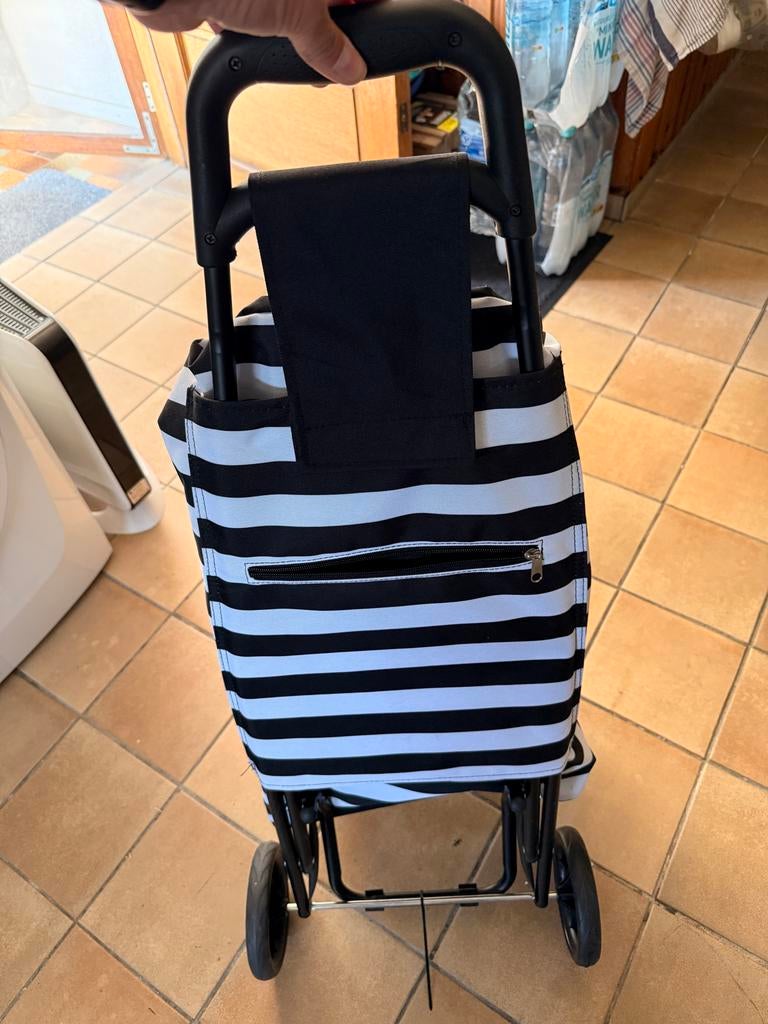 Boodschappen Trolley, 30 cm of meer, Zwart, Nieuw, 80 cm of meer