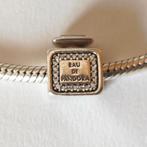 ZILVEREN PANDORA PARFUMFLESJE MET ZIRKONIA'S, Ophalen, Pandora, Zo goed als nieuw, Zilver