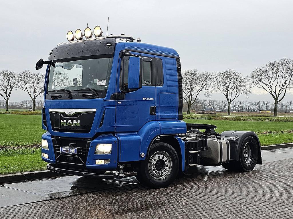 M.A.N. 18.480 TGS, Auto's, Vrachtwagens, Automaat, Euro 6, Blauw, MAN