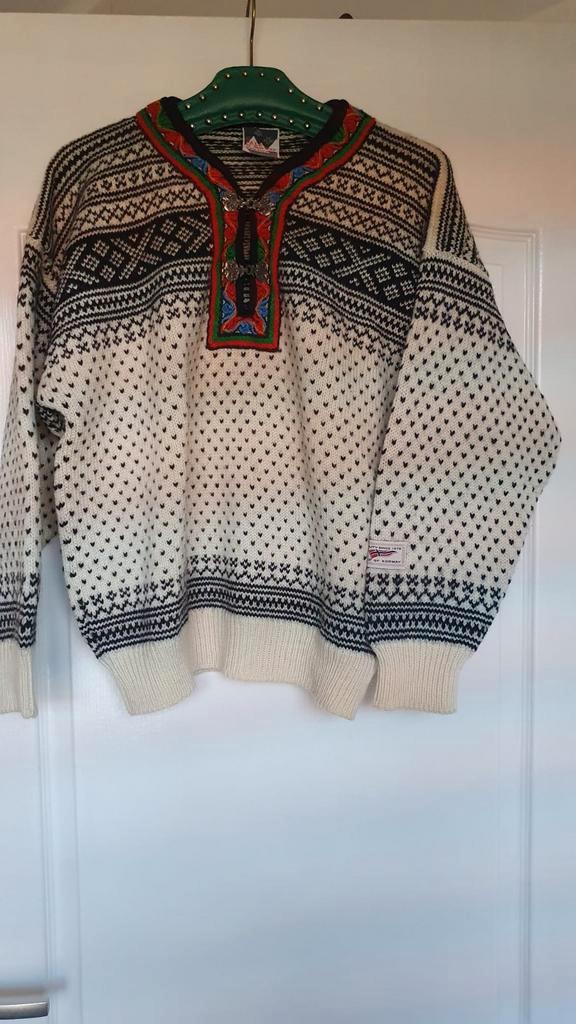 Dale of Norway Trui Maat S - Klassiek Noors Design, Kleding | Dames, Truien en Vesten, Gedragen, Maat 36 (S), Wit, Ophalen of Verzenden
