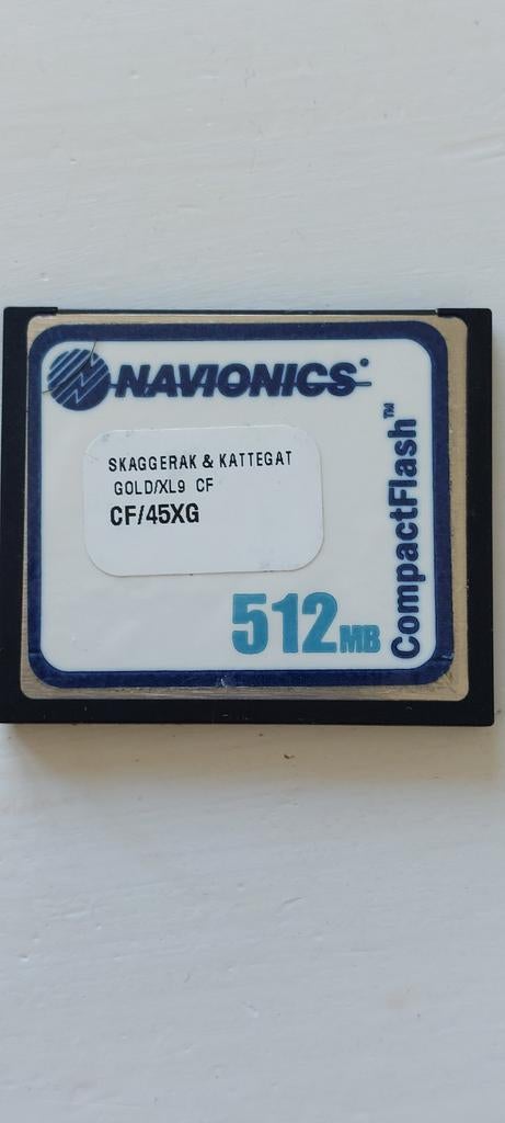 Navionics 45XG GOLD/xl9 cf (Skagerrak & kattegat)., Ophalen of Verzenden, Kaartplotter of Fish Finder