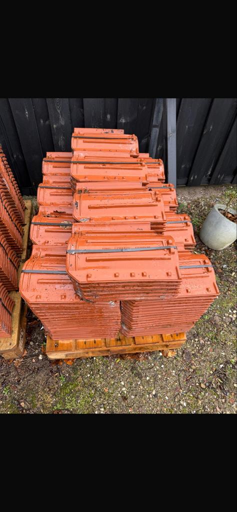 Wienerberger dakpannen genuanceerd - Oranje, Ophalen, Nieuw, 15 m² of meer, Dakpannen