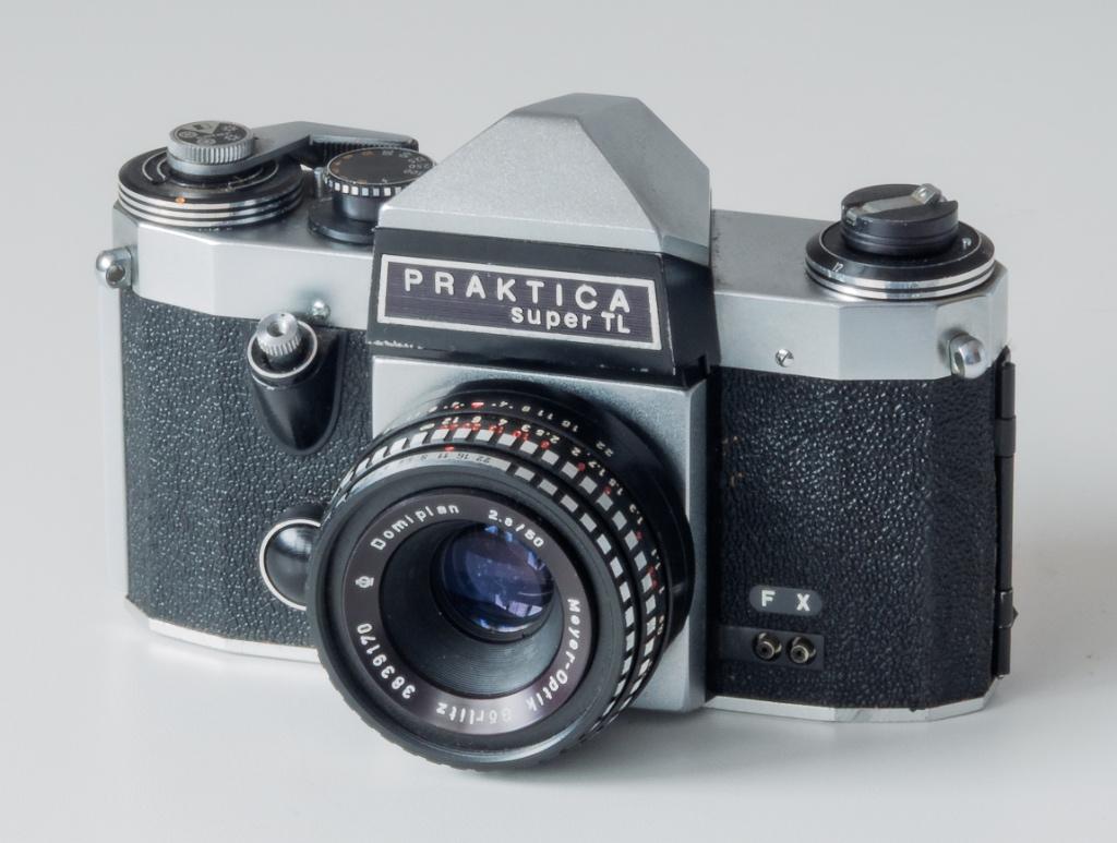 PRAKTICA, Audio, Tv en Foto, Fotocamera's Analoog, Ophalen of Verzenden, Gebruikt, Spiegelreflex, Overige Merken