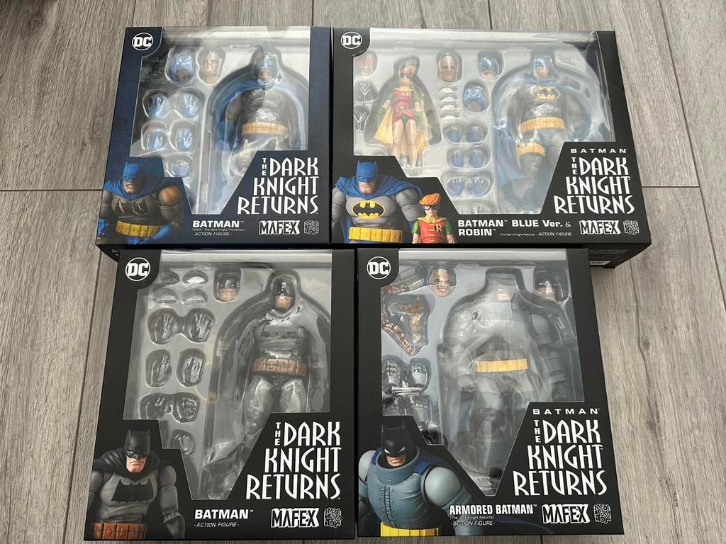 Dark knight returns batman robin mafex medicom hot toys, Ophalen of Verzenden, Nieuw, Film, Actiefiguur of Pop