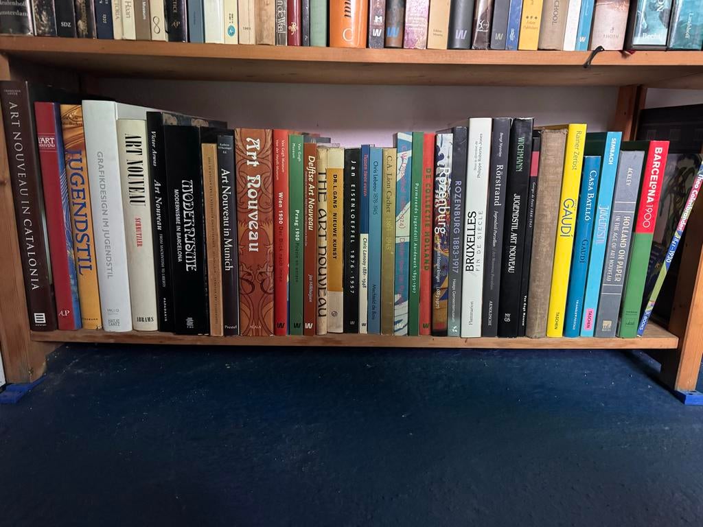 Collectie boeken over Art Nouveau en Jugendstil, Ophalen, Gelezen, Fotografie algemeen