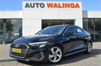 Audi A3 Limousine 35 TFSI 3x S-Line 4 Cilinder 150 PK Virtua, Auto's, Audi, 4 cilinders, 150 pk, Leder en Stof, Zwart