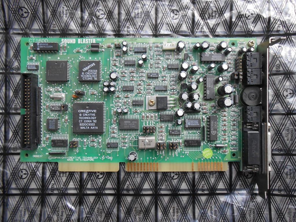 Creative Soundblaster Pro 2 ISA, Verzenden, Gebruikt, Intern, Creative Labs