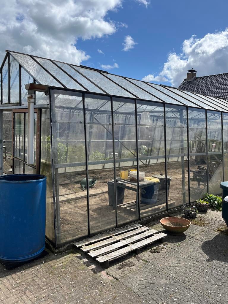 Ruime Glazen Kweekkas - Ideaal voor Tuinliefhebbers, Tuin en Terras, Kassen, Gebruikt, Kweekkas, Ophalen of Verzenden, Glas