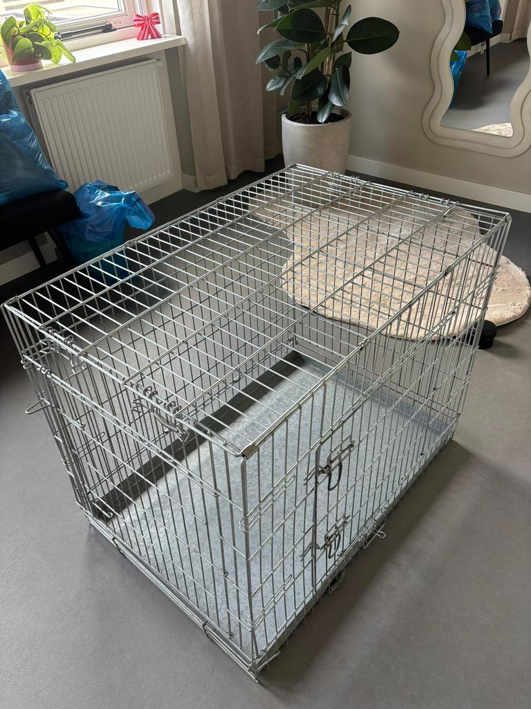 Hondenbench 90x60x70, Ophalen, Gebruikt, 75 tot 110 cm, 65 tot 100 cm