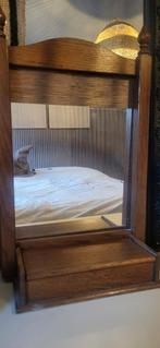 Vintage sieradenkistje met spiegel, Antiek en Kunst, Ophalen of Verzenden