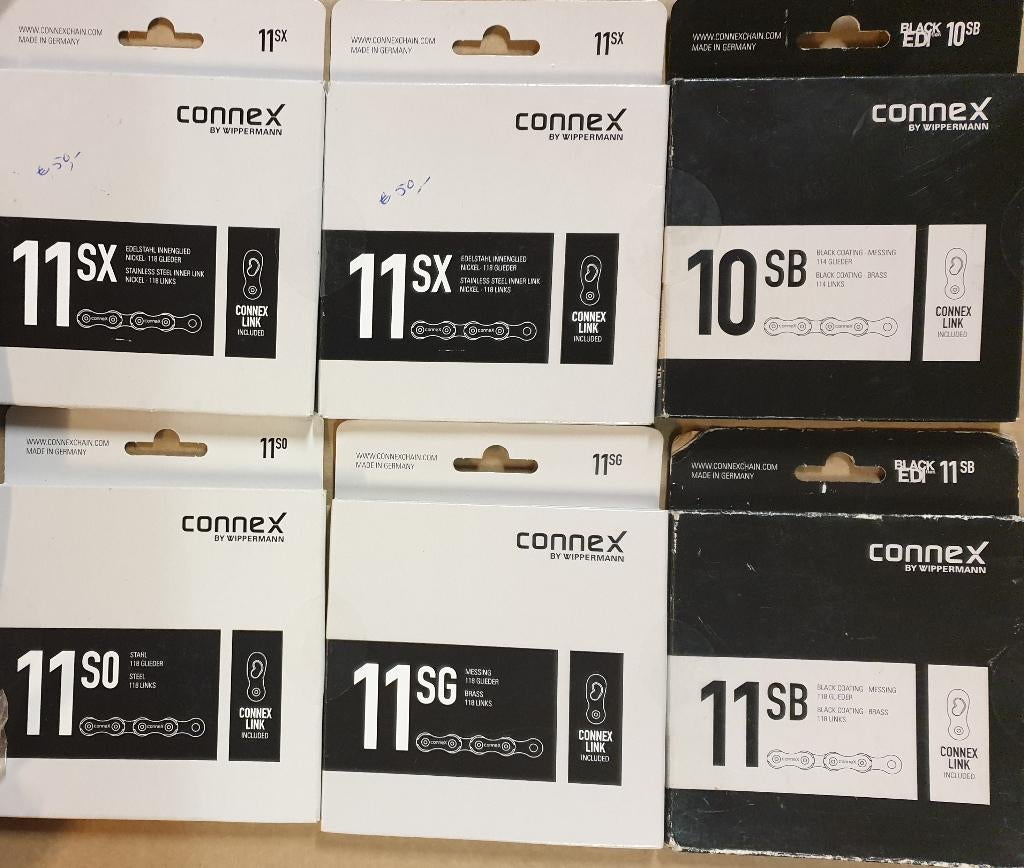 Connex Fietskettingen 11 speed etc., Fietsen en Brommers, Fietsonderdelen, Ophalen of Verzenden, Nieuw, Racefiets