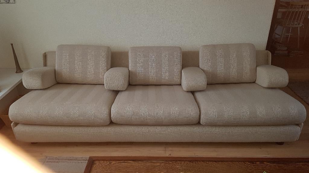 Vintage Leolux bank, 3 zits, Huis en Inrichting, Banken | Bankstellen, Ophalen, 250 tot 300 cm, Gebruikt, Vintage