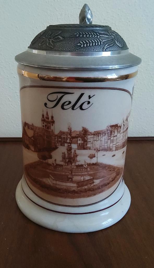 4x bierpullen (2x Keramiek – 2x Glas + 1 mini pul), Verzamelen, Biermerken, Zo goed als nieuw, Pul(len), Overige merken, Ophalen of Verzenden