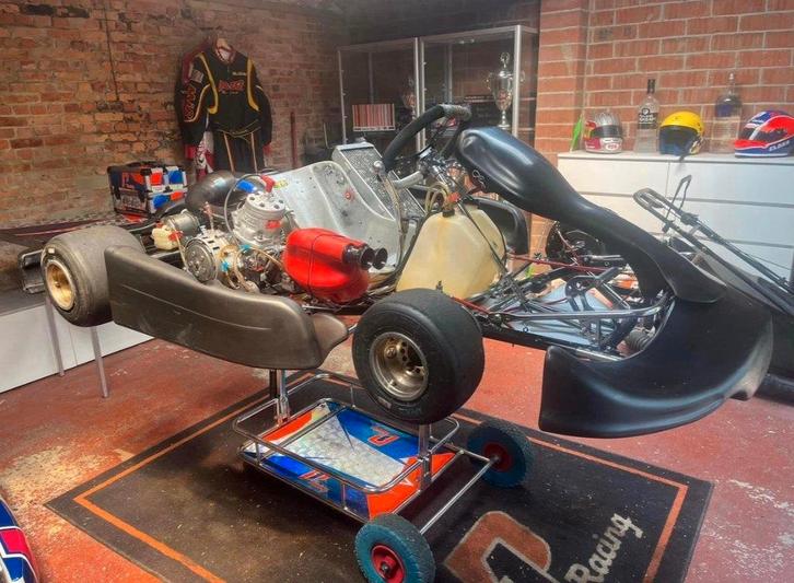 Parolin kart met SGM Motor (6 versnellingen), Sport en Fitness, Karting, Gebruikt, Kart, Ophalen