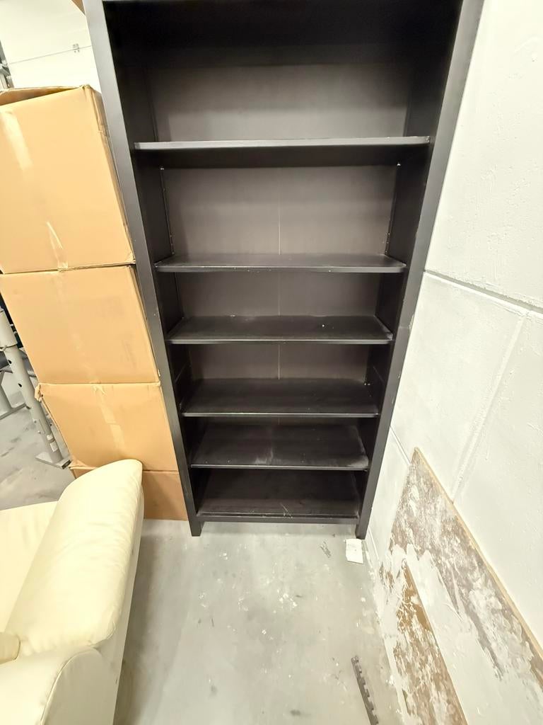 Kast zwart, Ophalen, Zo goed als nieuw, 25 tot 50 cm, 50 tot 100 cm