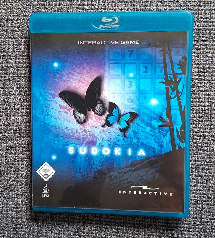 Sudokia - Interactieve Game op Blu-ray Disc, Spelcomputers en Games, Games | Overige, Zo goed als nieuw, Puzzel en Educatief, 3 spelers of meer