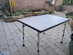 Campingtafel 80x120 cm - Verstelbaar en Inklapbaar, Ophalen, Gebruikt, Campingtafel