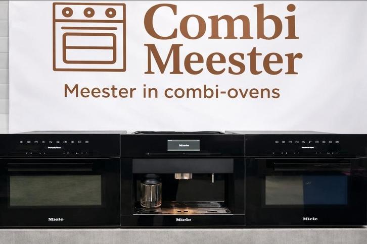 Luxe Miele Inbouwset | 2x H7240BM + CVA6805 | Touchscreen, Witgoed en Apparatuur, Ovens, Zo goed als nieuw, 45 tot 60 cm, Ophalen