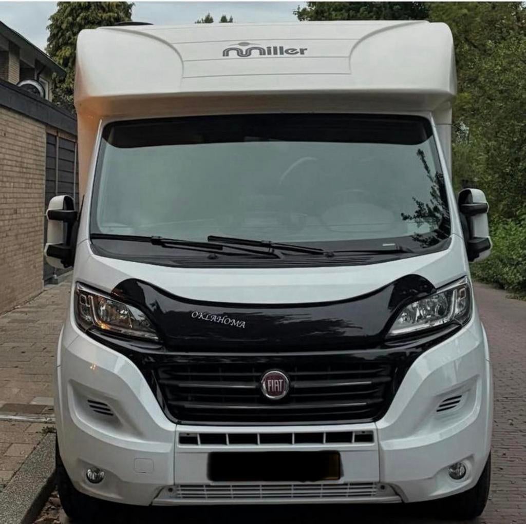 Fiat Miller Camper te koop luxe uitvoering, Caravans en Kamperen, Standaard zit, Alkoof, Ringverwarming, Fiat