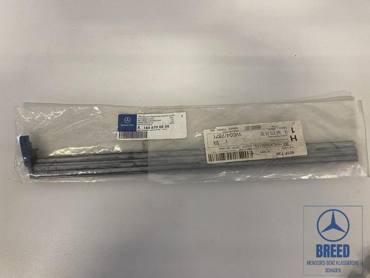 NOS rubber zijruit rechtsachter voor Mercedes-Benz W140 coup, Auto-onderdelen, Carrosserie en Plaatwerk, Mercedes-Benz, Nieuw