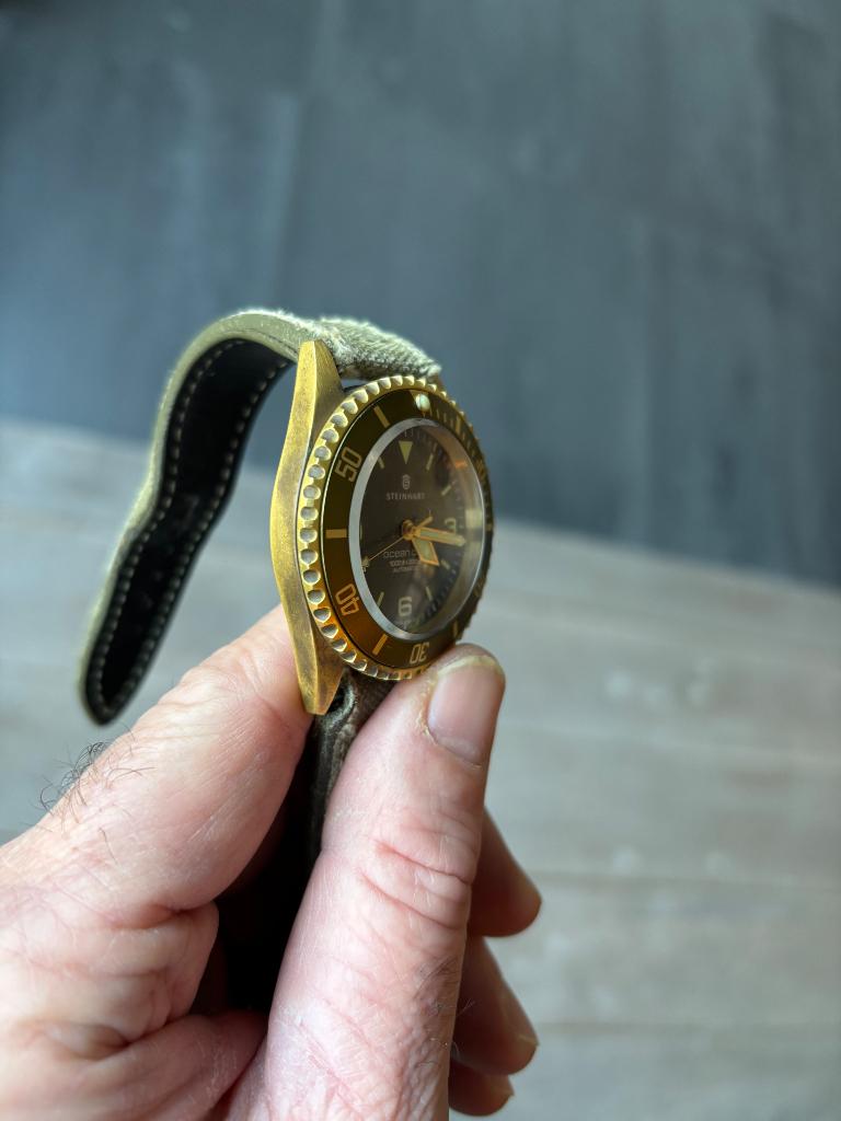 Steinhart Ocean One Bronze, Overige materialen, Gebruikt, Polshorloge, Overige materialen