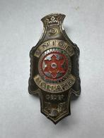 Stokoud Union balhoofdplaatje. Balhoofd plaatje. Nr: 1, Ophalen of Verzenden, Gebruikt, Overige typen