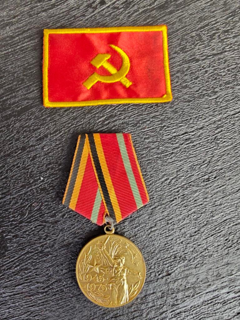 Russische medaille - 30 jaar van de overwinning in de Grote, Verzamelen, Militaria | Algemeen, Ophalen of Verzenden, Landmacht
