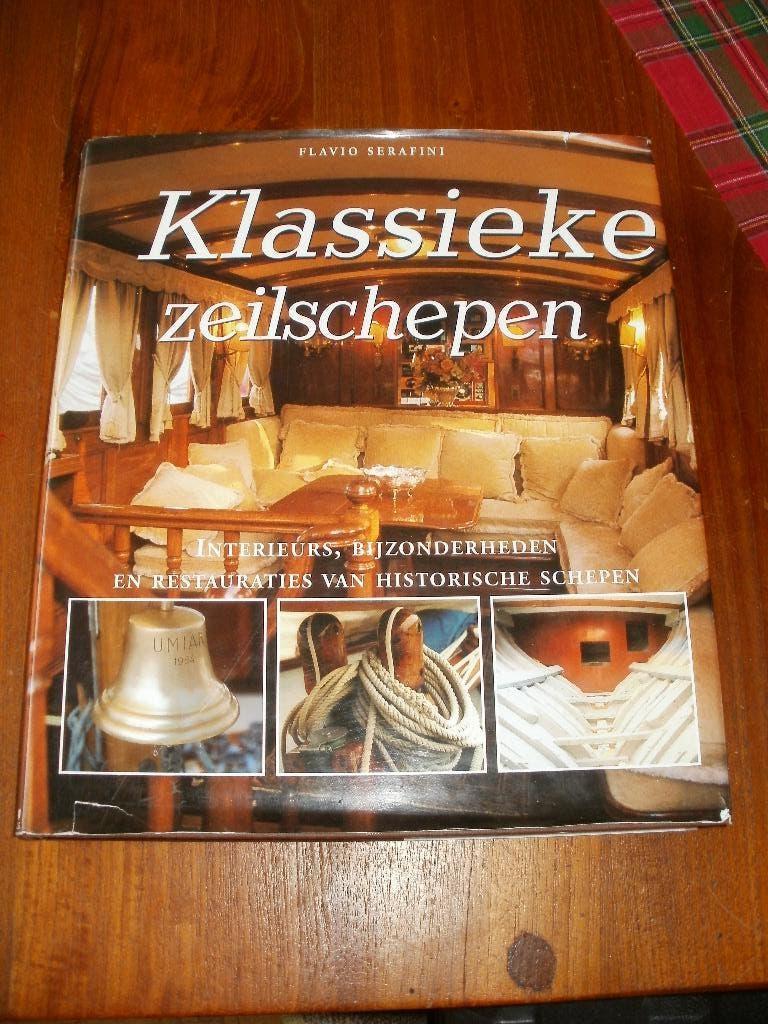 Klassieke zeilschepen van Flavio Serafini, boek 436 blz, Verzamelen, Scheepvaart, Ophalen of Verzenden, Zo goed als nieuw, Boek of Tijdschrift