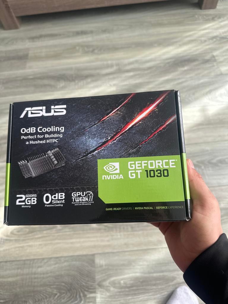 ASUS GeForce GT 1030 2GB GDDR5 Grafische Kaart, Computers en Software, Videokaarten, PCI-Express 3, HDMI, Ophalen of Verzenden