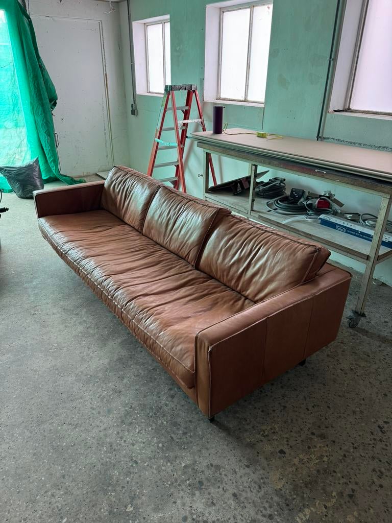 Loods 5 bank 244cm lang!, Ophalen, Gebruikt, Driepersoons, Modern