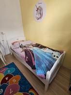 Eenpersoonsbed 90x200 met elektrische lattenbodem + matras, 85 tot 100 cm, Gebruikt, 180 cm of meer, Ophalen