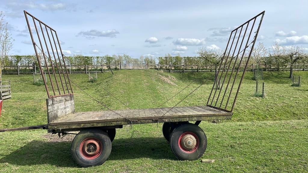 Hooiwagen hooikar., Doe-het-zelf en Verbouw, Transportwagens, 100 liter of meer, Ophalen, Gebruikt, Transportkar